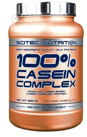 Протеин Scitec Nutrition Casein Complex белый шоколад-дыня 920 г - фото 1