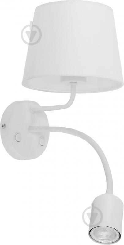 Бра TK Lighting Maja с LED-подсветкой 1x60 Вт E27 белый 1362 - фото 1 Бра TK Lighting Maja с LED-подсветкой 1x60 Вт E27 белый 1362 - фото 1