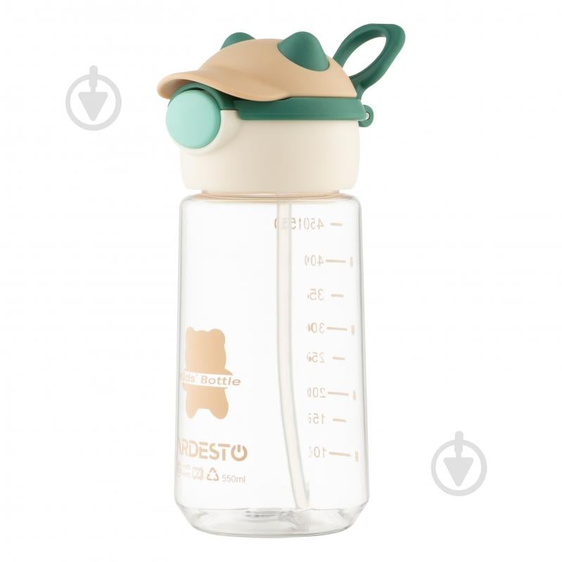 Бутылка для воды Ardesto Bear 550 мл AR2255BE - фото 4
