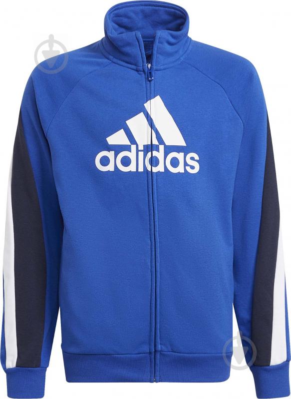 Спортивный костюм Adidas B BOS COT TS GT0339 р. 152 синий - фото 4