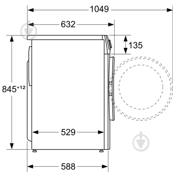 Пральна машина Bosch WGA254X0ME - фото 12