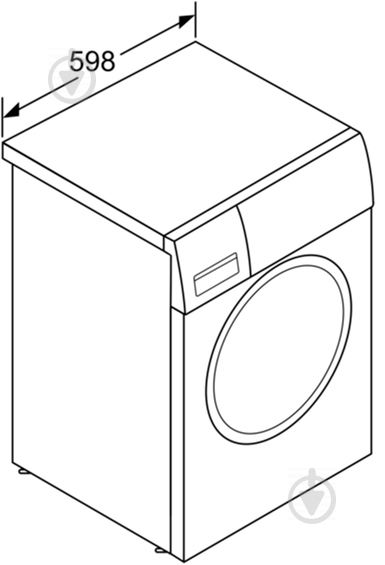 Пральна машина Bosch WGA254X0ME - фото 11