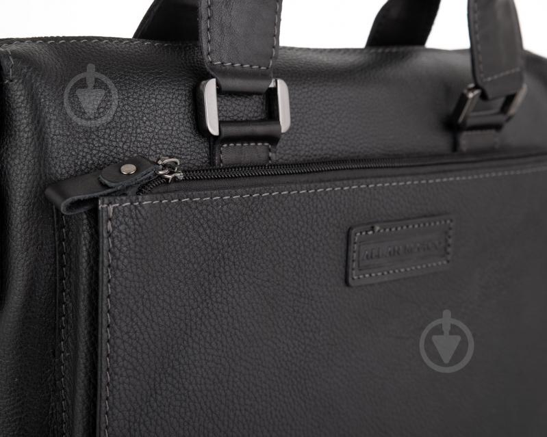Сумка мужская для ноутбука Allan Marco RR-4102A черный - фото 5 Сумка мужская для ноутбука Allan Marco RR-4102A черный - фото 5