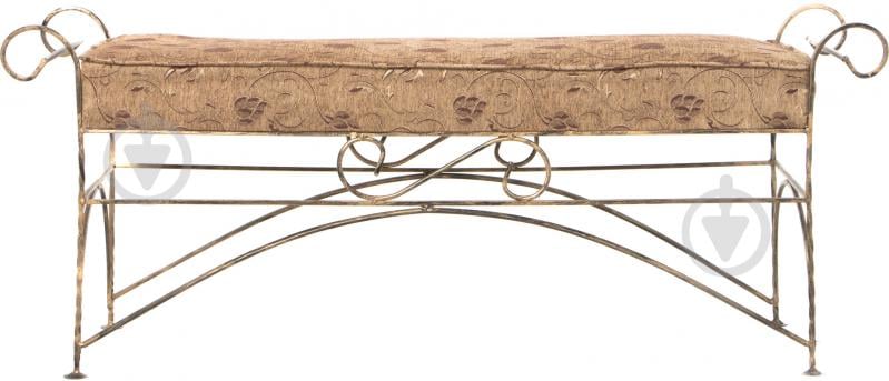 Пуф кований декоративний П-3 коричневий - фото 1