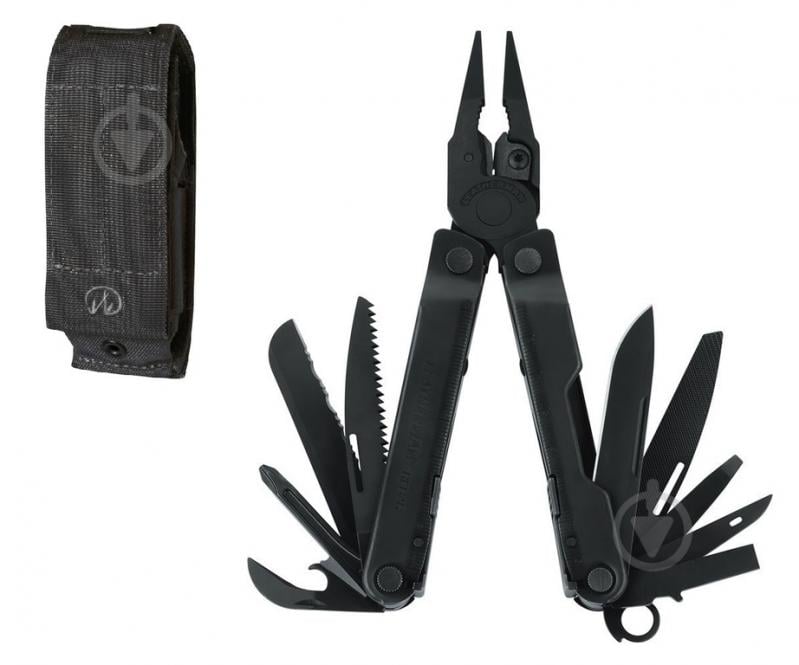 Мультитул Leatherman Rebar Black (чохол Molle), 17 инструментов 831563 - фото 6