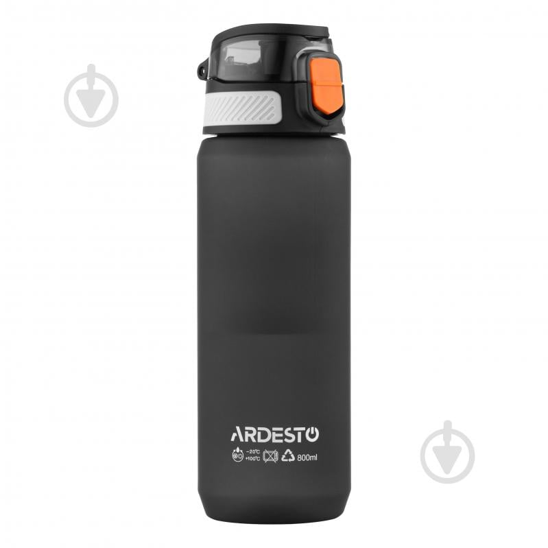 Бутылка для воды ARDESTO Matte 800 мл черная AR2281ML - фото 8