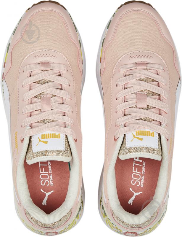 Кросівки жіночі демісезонні Puma R78 VOYAGE WILD GARDEN 38923502 р.40,5 рожеві - фото 4