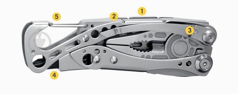 Мультитул Leatherman Skeletool, 6 інструментів 830920 - фото 6