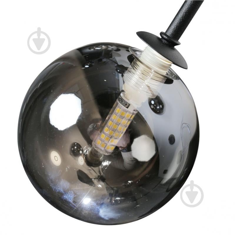 ВИТРИНА! Люстра LIGHT SET Malva 6xG9 черный - фото 4