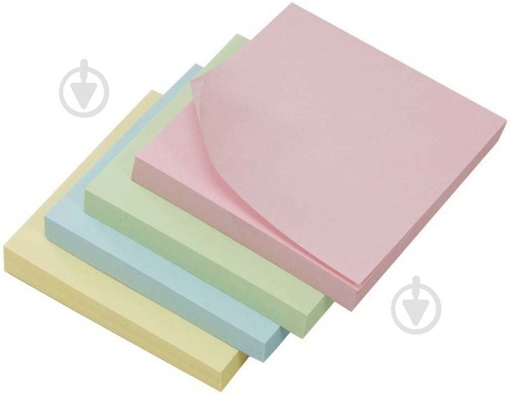 ᐉ Бумага для заметок с липким слоем 75*75мм зеленый., 100л L1201 - 08 ...