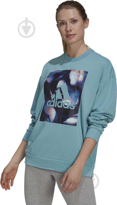 Світшот Adidas W UFORU SWT GS3893 р. XL м'ятний - фото 2