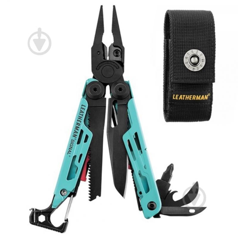 Мультитул Leatherman Signal Aqua, 19 інструментів 832733 - фото 2