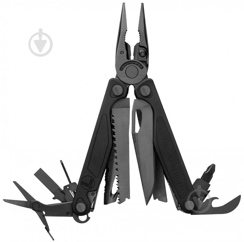 Мультитул Leatherman Charge Plus Black, 19 инструментов 832601 - фото 1