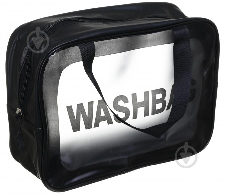 Косметичка Washbag 29.5х10.5х20 см черный YTJ001b - фото 1