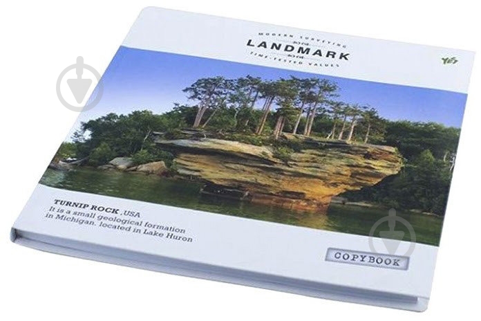 Блокнот 200*200/96 інтег., глянець Landmark YES - фото 1 Блокнот 200*200/96 інтег., глянець Landmark YES - фото 1