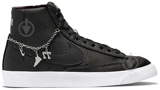 Кроссовки женские Nike Blazer Mid '77 LX DM0850-001 р.40,5 черные - фото 1