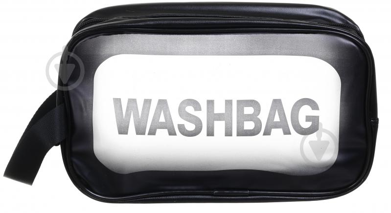 Косметичка Washbag 24.5х9.5х14.5см чорний YTJ002b - фото 2