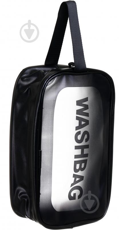 Косметичка Washbag 24.5х9.5х14.5см чорний YTJ002b - фото 3