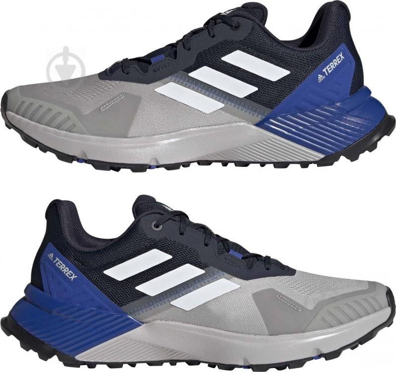 Кросівки чоловічі Adidas TERREX SOULSTRIDE FY9216 р.46 сірі - фото 5