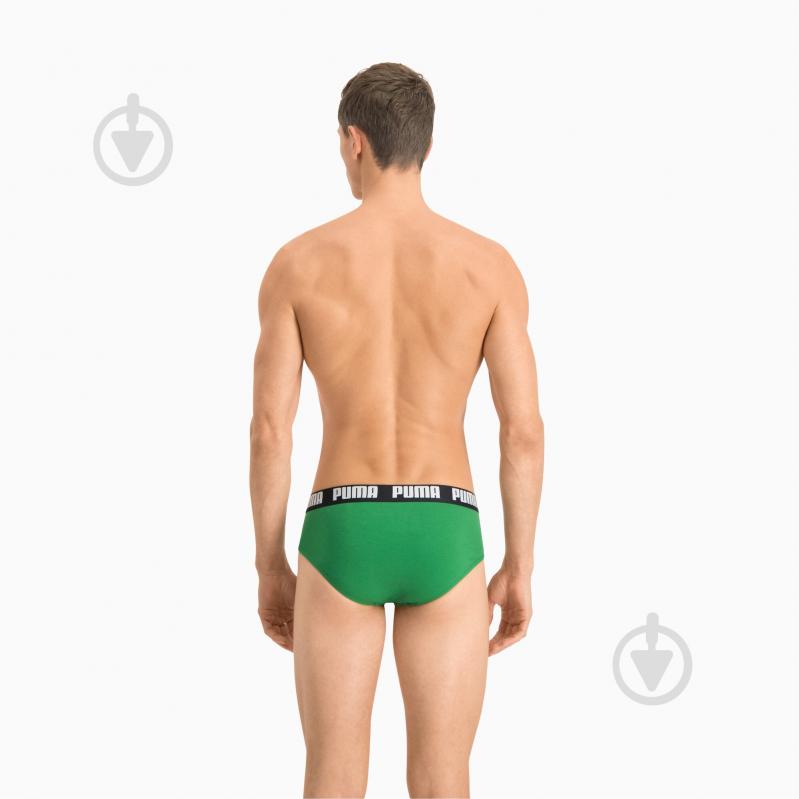 Трусы мужские Puma 88910018 XL черный/зеленый - фото 5