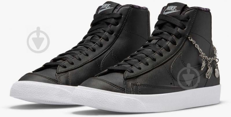 Кросівки жіночі Nike Blazer Mid '77 LX DM0850-001 р.36,5 чорні - фото 3