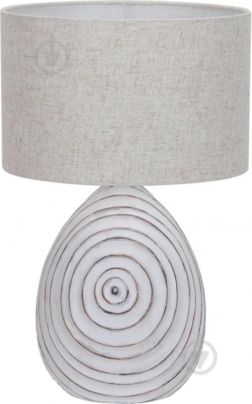 Настільна лампа Sensio Shell 1x40 Вт E27 коричневий/бежевий ALT-D5338B - фото 1 Настільна лампа Sensio Shell 1x40 Вт E27 коричневий/бежевий ALT-D5338B - фото 1