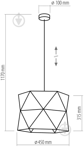 Люстра подвесная TK Lighting Bruno 1x60 Вт E27 белый/дерево 1011 - фото 2 Люстра подвесная TK Lighting Bruno 1x60 Вт E27 белый/дерево 1011 - фото 2
