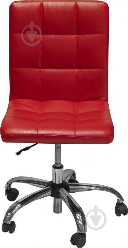 Кресло Nowy Styl Ralph GTS chrome PR-04 красный - фото 2