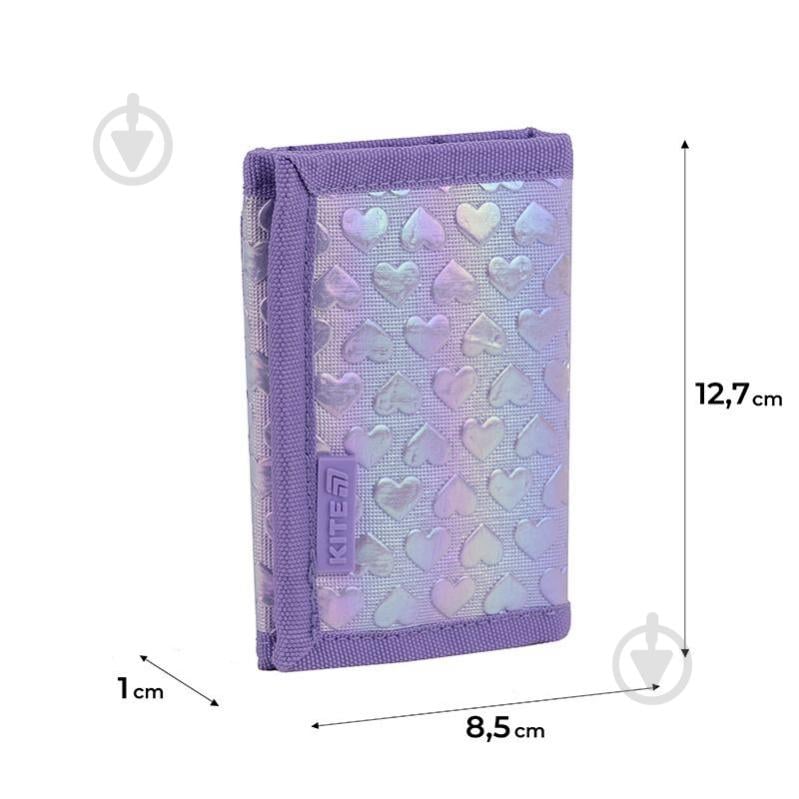 Кошелек KITE Awesome K25-598-2 фиолетовый - фото 2 Кошелек KITE Awesome K25-598-2 фиолетовый - фото 2