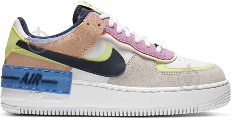 Кросівки жіночі Nike Air Force 1 Shadow CU8591-001 р.37,5 різнокольорові - фото 3