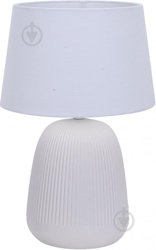 Настільна лампа Sensio Harmony 1x40 Вт E27 білий ALT-F5433LA - фото 1 Настільна лампа Sensio Harmony 1x40 Вт E27 білий ALT-F5433LA - фото 1