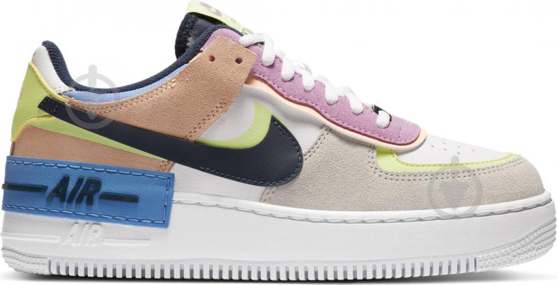 Кросівки жіночі зимові Nike Air Force 1 Shadow CU8591-001 р.38 різнокольорові - фото 3