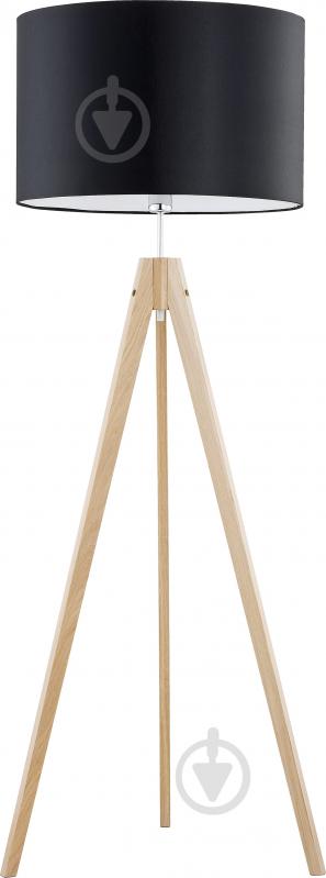Торшер TK Lighting Dove 60 Вт E27 чорний/дерево 2925 - фото 1 Торшер TK Lighting Dove 60 Вт E27 чорний/дерево 2925 - фото 1