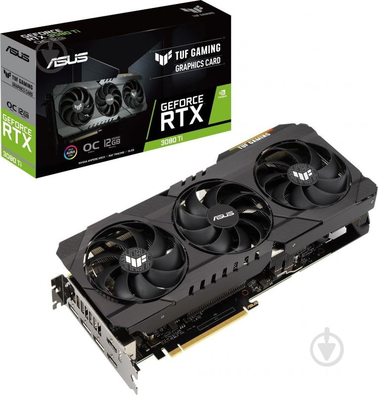 ᐉ Видеокарта Asus NVIDIA® GeForce RTX™ 3080 Ti TUF GAMING OC 12GB
