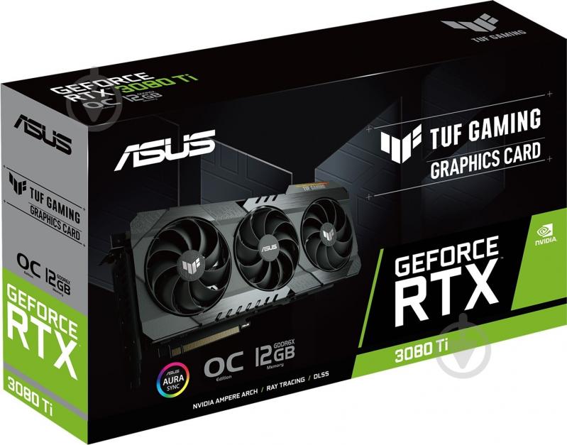 ᐉ Видеокарта Asus NVIDIA® GeForce RTX™ 3080 Ti TUF GAMING OC 12GB