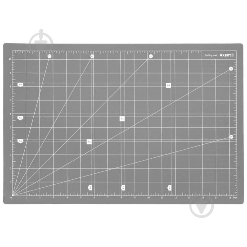 Коврик для резки серый А3 7902-03-A - фото 2