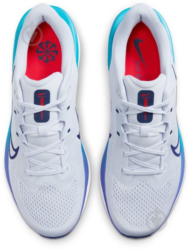 Кроссовки мужские Nike Quest 6 FD6033-006 р.44,5 светло-серые - фото 7 Кроссовки мужские Nike Quest 6 FD6033-006 р.44,5 светло-серые - фото 7
