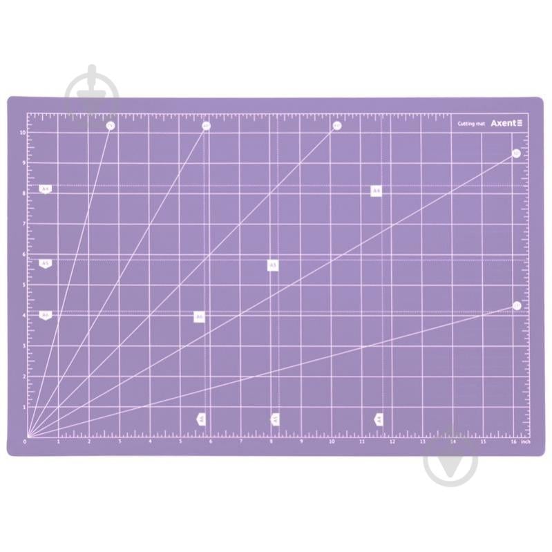 Коврик для резки сиреневый А3 7902-36-A - фото 2