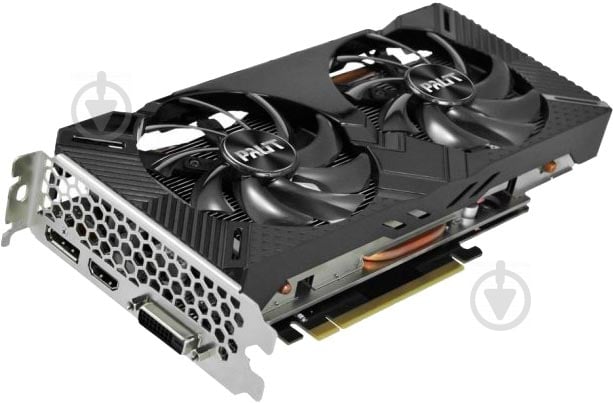 Видеокарта Palit NVIDIA GeForce GTX 1660 Dual 6GB GDDR5 192bit (NE51660018J9-1161C) - фото 3