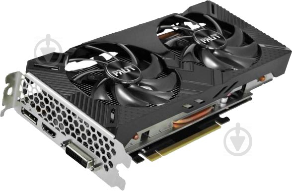 Видеокарта Palit NVIDIA GeForce GTX 1660 Dual 6GB GDDR5 192bit (NE51660018J9-1161C) - фото 6