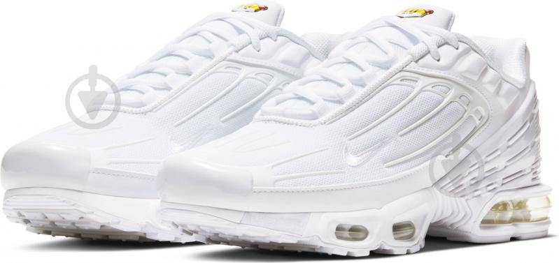Кросівки Nike AIR MAX PLUS III CW1417-100 р.36,5 білі - фото 1