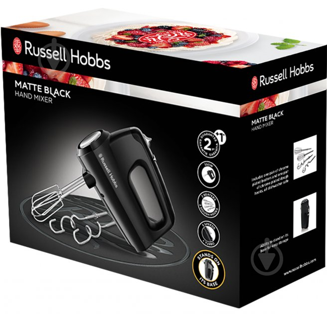 Миксер Russell Hobbs 24672-56 Matte Blackчор - фото 5