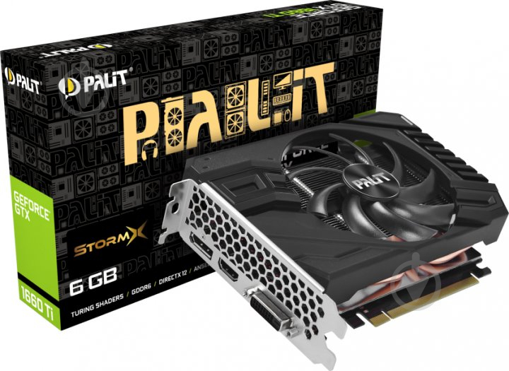 Відеокарта Palit NVIDIA GeForce GTX 1660 Ti StormX 6GB GDDR6 192bit (NE6166T018J9-161F) - фото 9