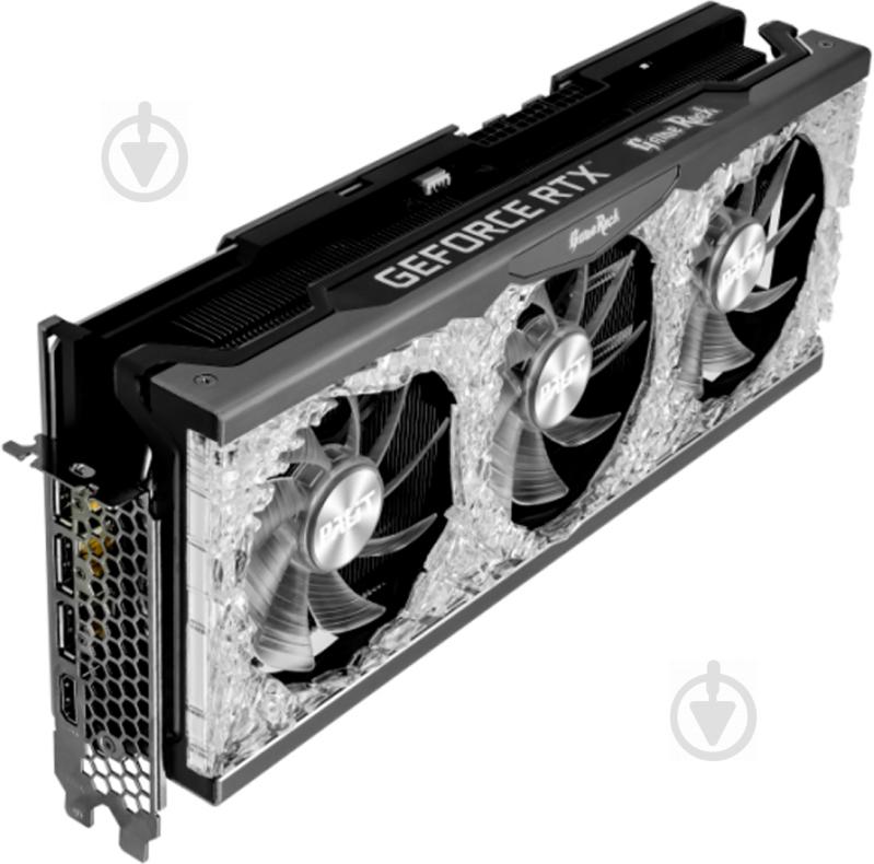 Видеокарта Palit NVIDIA GeForce RTX 3080 GameRock V1 10GB GDDR6 320bit (NED3080U19IA-1020G/LHR) - фото 5