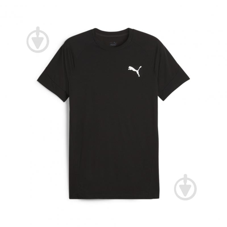 Футболка Puma EVOSTRIPE Tee 67899201 р.S черный - фото 1