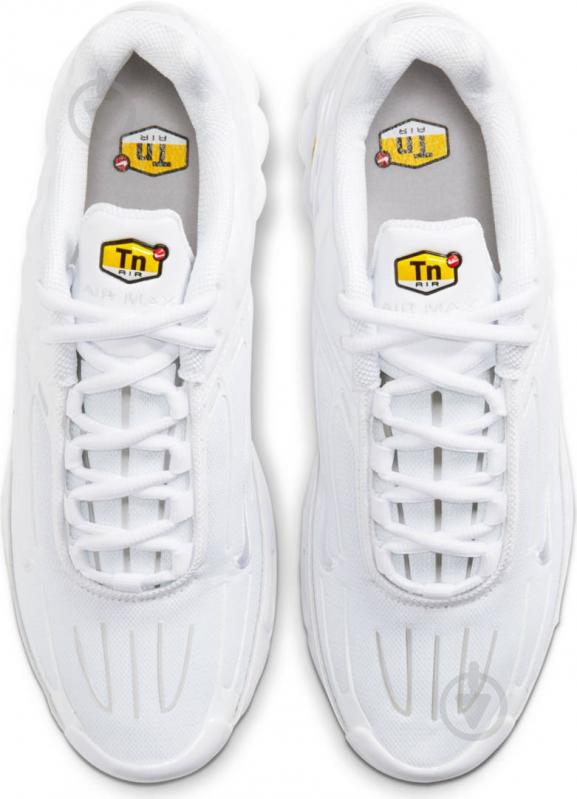 Кроссовки Nike AIR MAX PLUS III CW1417-100 р.39 белые - фото 7 Кроссовки Nike AIR MAX PLUS III CW1417-100 р.39 белые - фото 7