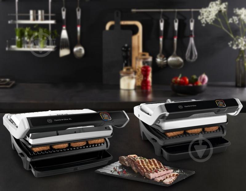 Гриль-барбекю Tefal OptiGrill Elite XL GC760D30 - фото 10