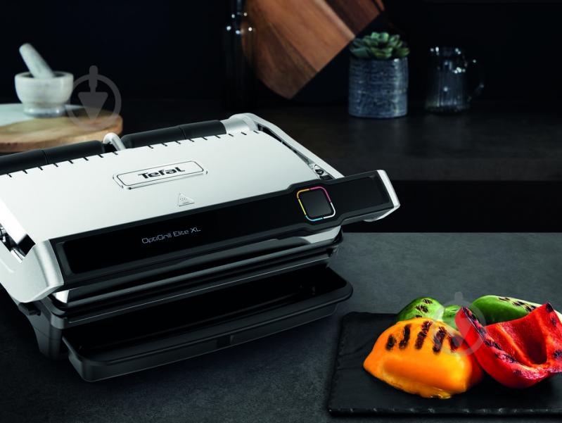 Гриль-барбекю Tefal OptiGrill Elite XL GC760D30 - фото 16