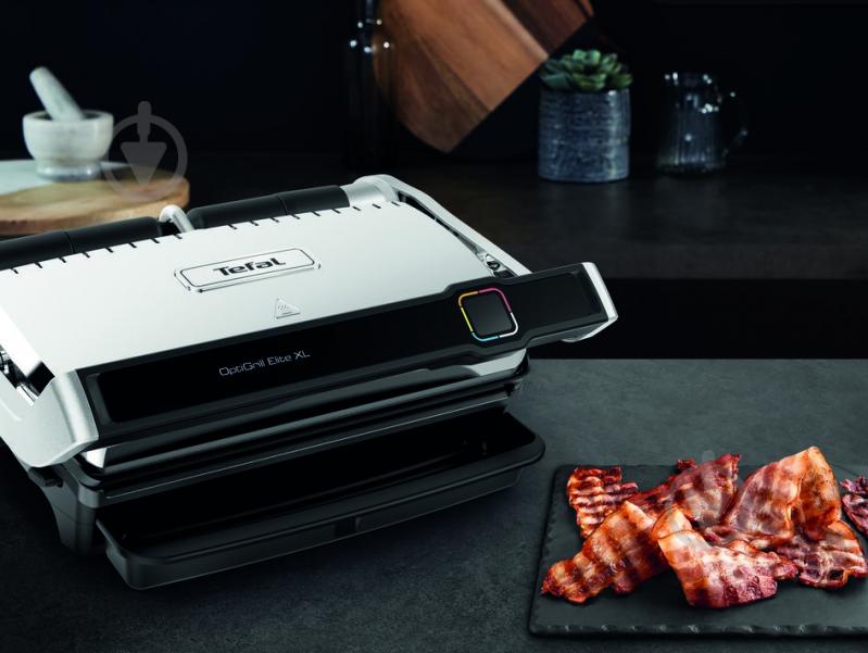 Гриль-барбекю Tefal OptiGrill Elite XL GC760D30 - фото 14