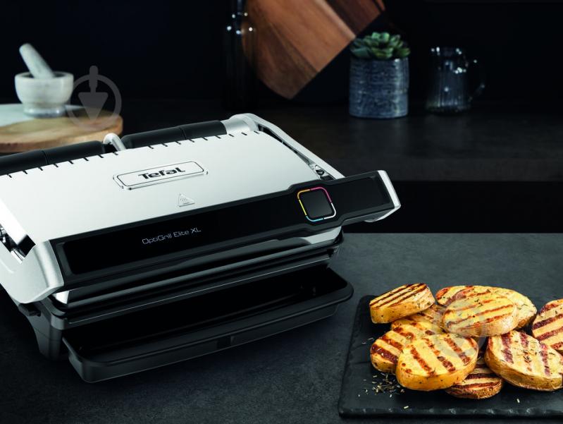 Гриль-барбекю Tefal OptiGrill Elite XL GC760D30 - фото 15